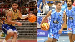 Sergi y Erik Quintela, del Obradoiro y el Breog�n.