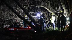 Los bomberos rescataron el cad�ver ayudados de una lancha neum�tica