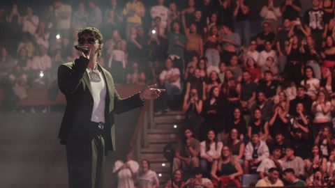Quevedo en su primer concierto en el Coliseum de A Corua