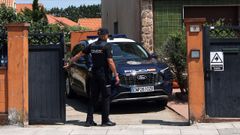 El suceso ocurri� en una vivienda de la r�a da Vionta, en Agui�o, este mi�rcoles