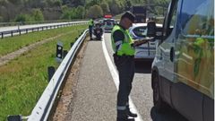 Control de velocidad en el que fue detectada la conductora este mi�rcoles