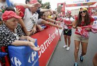 Los obsequios de los patrocinadores fueron bien recibidos entre el p�blico. 