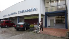 Aspecto actual del mercado de Caranza, sobre el que se planteaba levantar el centro comercial.