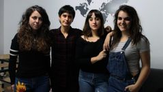 Agoraphobia, el grupo de m�sica de indie rock nacido en Boiro en 2006