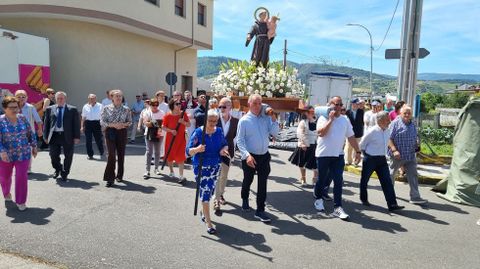 Procesin de san Antn en Fontei.