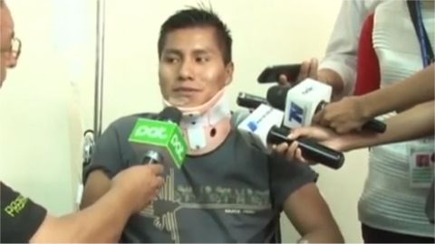 �Cre� que era una pesadilla� dice el t�cnico de vuelo superviviente del accidente de LAMIA