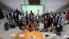 Participantes no encontro de artes esc�nicas no Vello C�rcere