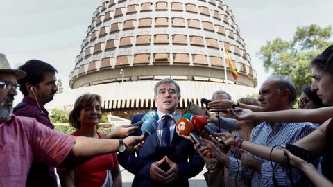 El portavoz del PP en el Senado, Jos� Manuel Barreiro