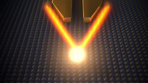 Focalizado de nanoluz