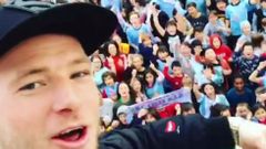Guidetti visita a los alumnos del Mart�n C�dax