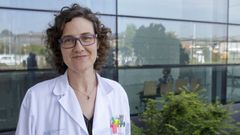 En la imagen, M�nica Castro, jefa del servicio de Alergolog�a del CHUF