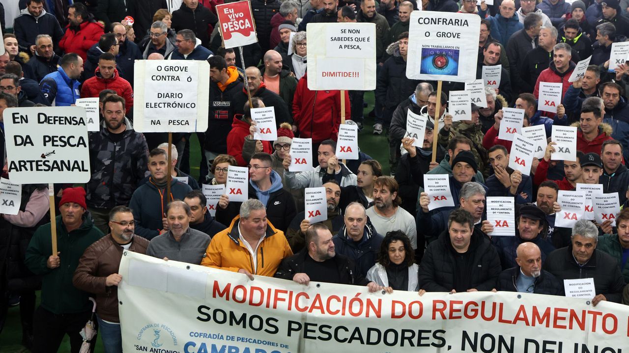 Armadores arousanos pondrán en escena el lunes, en Madrid y en Arcade, la rebelión «das mans molladas»