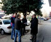 Louro visit� ayer la zona con responsables de la empresa.