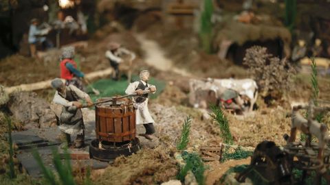 Inauguracin del beln de Begonte.