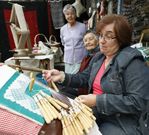 Un aspecto de una edici�n anterior de la feria artesanal de Vilamor. 