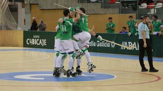 Jugadores del Liceo celebrando un gol en un partido anterior