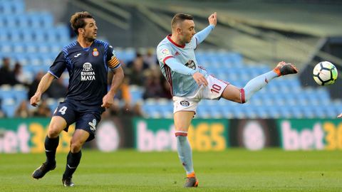 Celta-Espanyol (2-2) de Primera el 11 de febfero del 2018.