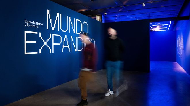 La exposici�n �Mundo expandido� se pudo ver originalmente en la sede de la Fundaci�n Telef�nica en Madrid