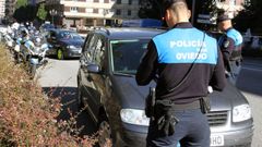 Agentes de la Polic�a Local de Oviedo 