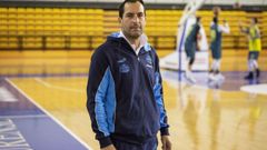 Guillermo Arenas, entrenador del Club Ourense Baloncesto.