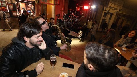 Encendido del alumbrado navideño en Caldas de Reis