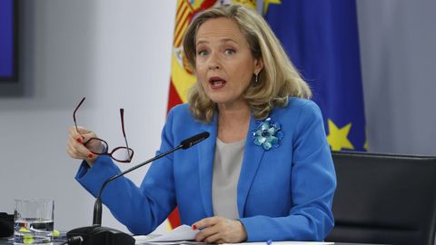 La vicepresidenta primera y ministra de Economía y Transformación Digital, Nadia Calviño