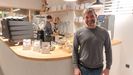 Jorge Calvio, socio fundador de la nueva cafetera Inzo (San Andrs, 62). 
