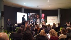 Asistentes al acto de entrega de los premios