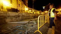 Accidente en Betanzos