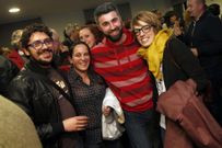Nacho Rodr�guez, Ketty Paisal y Sonia Lebedynski. 
