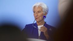 Christine Lagarde, presidenta del Banco Central Europeo.