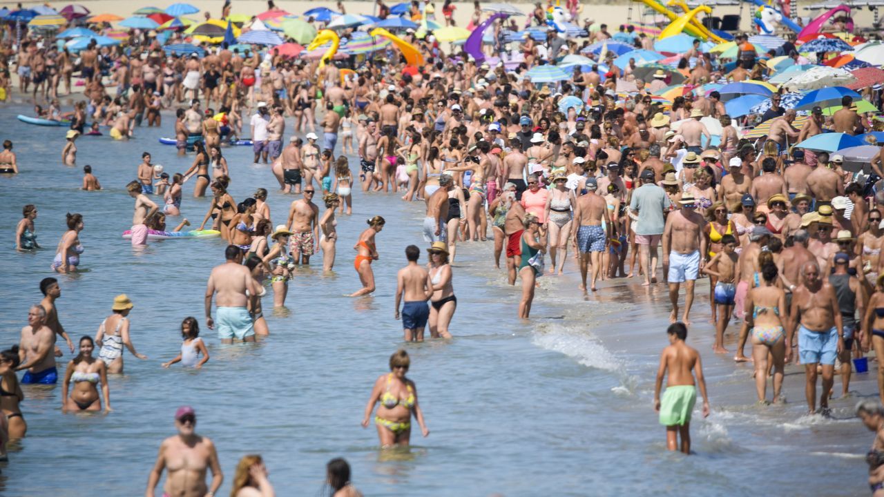 La ola de calor mantiene el sur de Galicia en alerta por las altas temperaturas