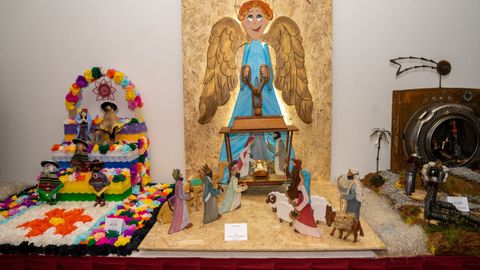 Otros dos de los ejemplos de belenes de la 60 edici�n del concurso