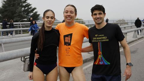 Miles de corredores participaron en la San Marti�o.