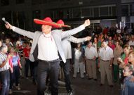 La orquesta Sinton�a de Vigo anim� al p�blico del lunes. 