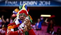 Lisboa se llena de ambiente de Champions