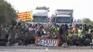 Cortes en la AP-7 provocados por los CDR