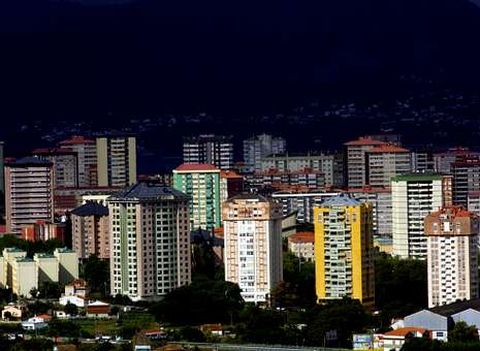 Los edificios del barrio de Coia fueron revisados hace dos o tres a�os debido a su antig�edad.