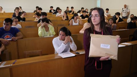 Pruebas de selectividad en la Facultade de Xornalismo de Santiago