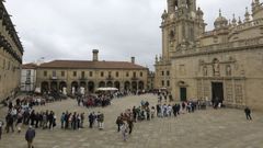 La Puerta Santa todav�a registra colas considerables en este octubre del �ltimo a�o del bienio Xacobeo