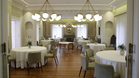 Pazo de Xaz, en Oleiros
