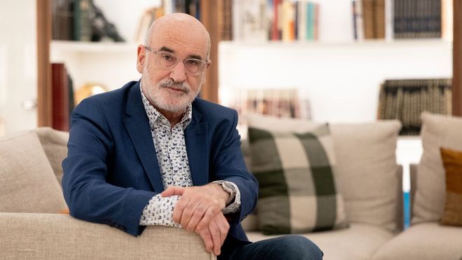 El escritor Fernando Aramburu, la semana pasada en Madrid.