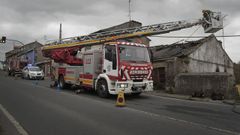 Imagen de archivo de un incendio en Cambre