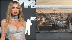 Paris Hilton comparte un vdeo de su casa de Malib reducida a cenizas tras los incendios