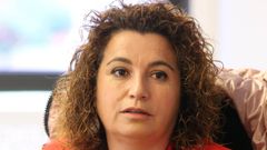 Mar�a Vales, candidata � alcald�a do PSOE de Vilanova