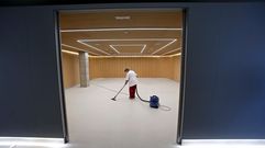 Visita a las obras de la segunda planta del Concello de Pontevedra