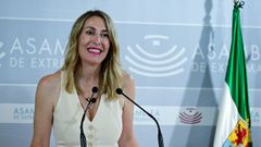 La candidata del PP a la presidencia de Extremadura, Mara Guardiola.