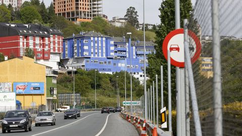 Tramo de la N-VI que pasar a ser del Concello de Lugo