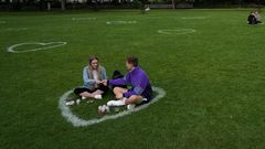 Parque de Dubl�n con separaci�n