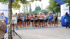 M�s de cuatrocientas personas participan en la Carreira do Marisco 